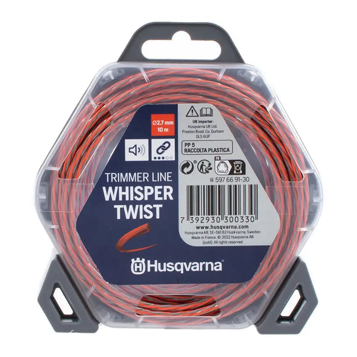 MOWING CORD 2.7 MM X 10 M HUSQVARNA WHISPER TWIST - Аксесоари за градински машини<<<Градински машини<<<Инструменти и