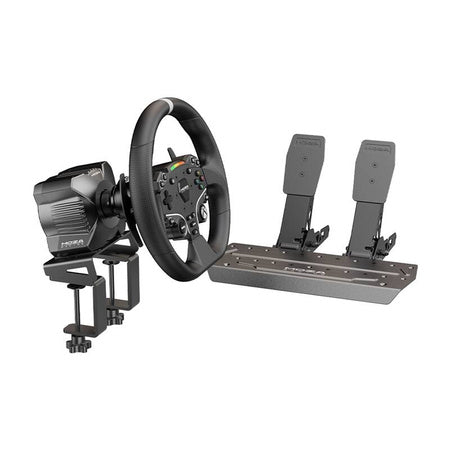 Gaming set - R3 base + ES steering wheel + SRP-Lite pedals + Moza Racing R3 RS053 clamps (X-BOX, PC)