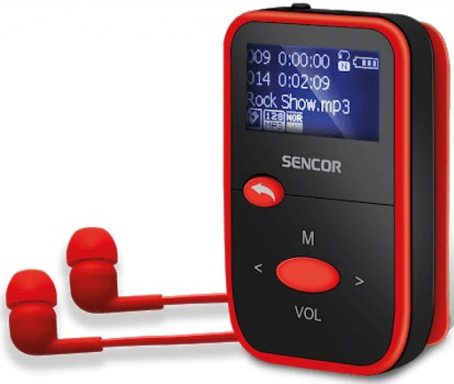 MP3 player Sencor SFP4408RD - MP3/MP4 плеъри<<<Плеъри<<<Телевизори Аудио и видео<<<TechMart