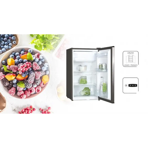 MPM 112-CJ-16/AA fridge-freezer Freestanding 82 L Grey - Freestanding refrigerator-freezers