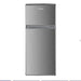 MPM MPM-125-CZ-11/E silver refrigerator with a freezer - Freestanding refrigerator-freezers