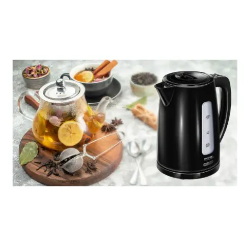 MPM Cordless kettle MCZ-112black 1,7 L 2200 W - Electric kettlesAGD-CZE<<<Home Appliance - ProductsAGD<<<ActionPL