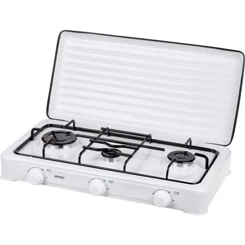 MPM KN-03/1K White Countertop 60 cm Gas 3 zone(s) - CookersAGD-KTU<<<Home Appliance - ProductsAGD<<<ActionPL
