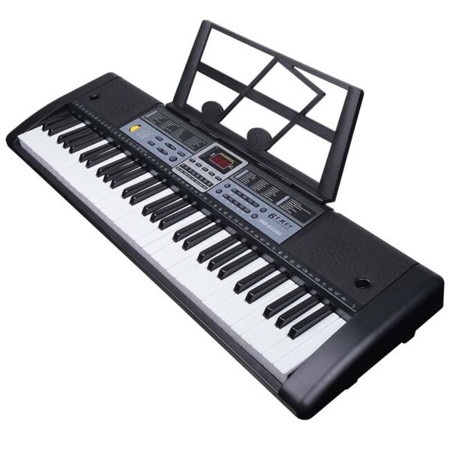 MQ 6136L - keyboard with microphone for learning to play, designed for children