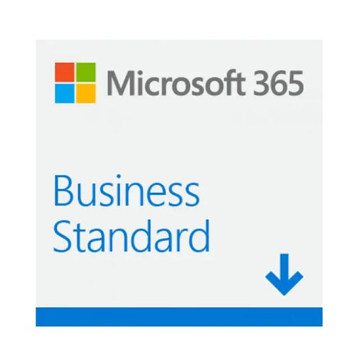 MS M365 Bus Standard Retail English Subscription P8 EuroZone 1 License Medialess 1 Year (EN) - Пакети офис