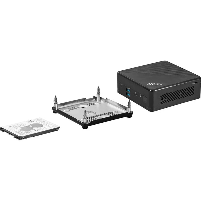 MSI Cubi 5 12M-004EU Intel® Core™ i3 i3-1215U 8 GB DDR4-SDRAM 256 GB SSD Windows 11 Pro Mini PC Black - Professional