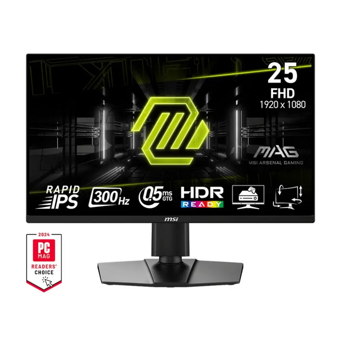 MSI MAG 255PXF computer monitor 62.2 cm (24.5’’) 1920 x 1080 pixels Full HD Black - LCD monitors