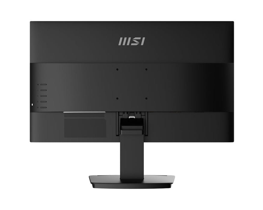 MSI PRO MP2412 23.8’’ 100Hz 1920x1080 FHD VA 1ms MPRT 4ms GTG 4000:1 CONTRAST RATIO Anti-glare 1x HDMI 1x DP VESA 75