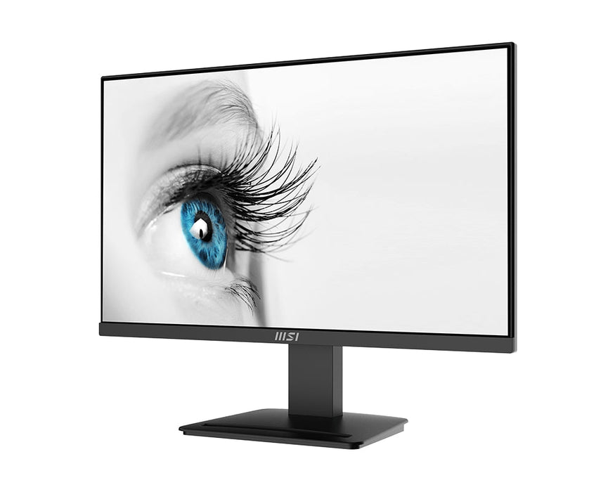 MSI PRO MP2412 23.8’’ 100Hz 1920x1080 FHD VA 1ms MPRT 4ms GTG 4000:1 CONTRAST RATIO Anti-glare 1x HDMI 1x DP VESA 75