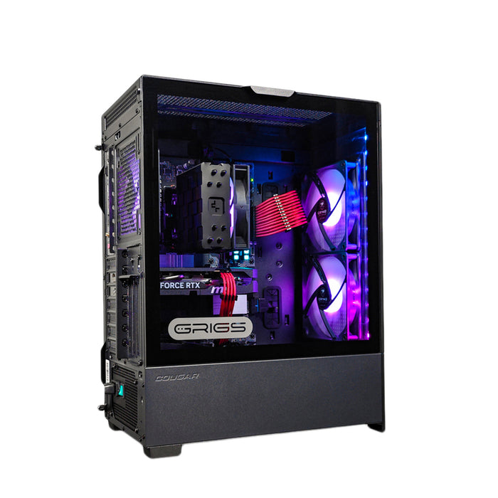 Gaming desktop computer GRIGS SPARK MAX AMD RYZEN 5 7500F, GEFORCE RTX5060 GAMING OC, RAM MEMORY 16+16 GB, 6000 MHz