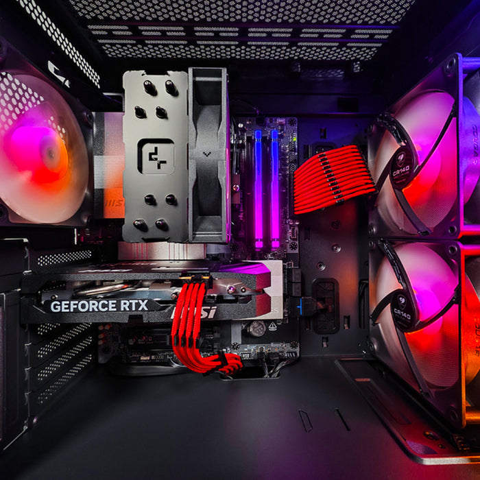 Gaming desktop computer GRIGS SPARK MAX AMD RYZEN 5 7500F, GEFORCE RTX5060 GAMING OC, RAM MEMORY 16+16 GB, 6000 MHz