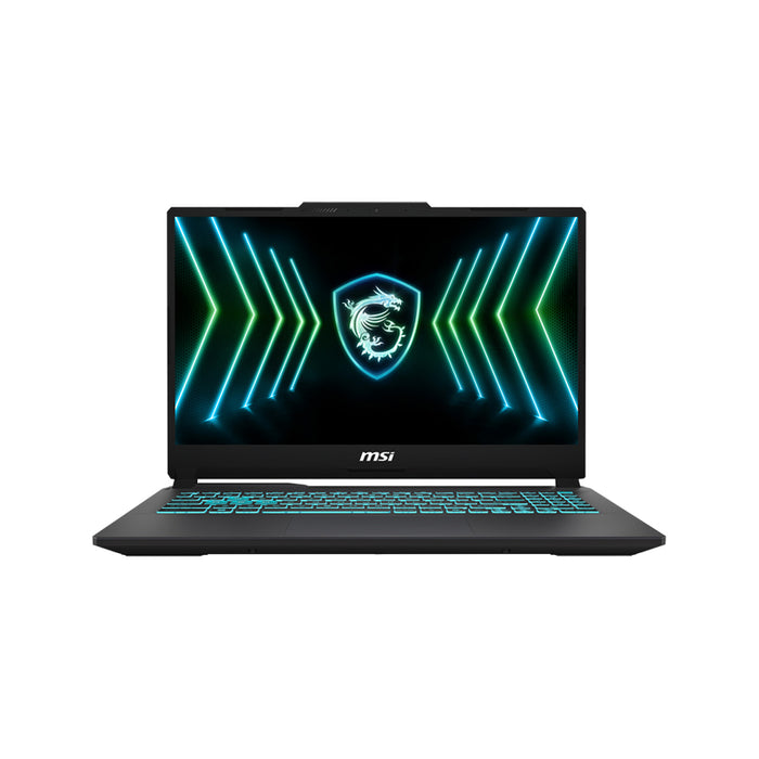 Gaming laptop MSI Cyborg 15 A13UC-2427XBG 9S7-15K112-2427 15.6 ", INTEL CORE I7-13620H, RAM 16 GB, SSD 512 GB, NVIDIA GEFORCE RTX3050, 4 GB GDDR6, BLACK