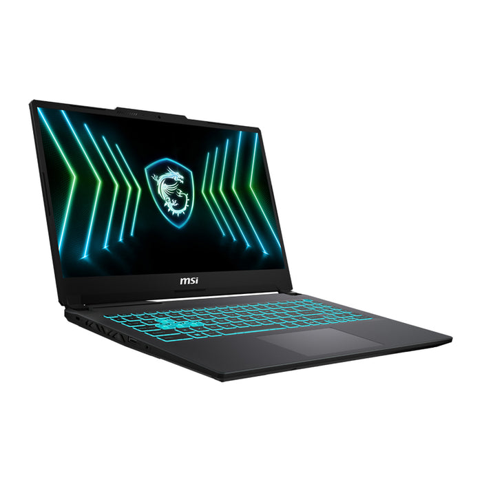 Gaming laptop MSI Cyborg 15 A13VE-2430XBG 9S7-15K112-2430 15.6 ", INTEL CORE I5-13420H, RAM 16 GB, SSD 512 GB, NVIDIA GEFORCE RTX4050, 6 GB GDDR6, BLACK