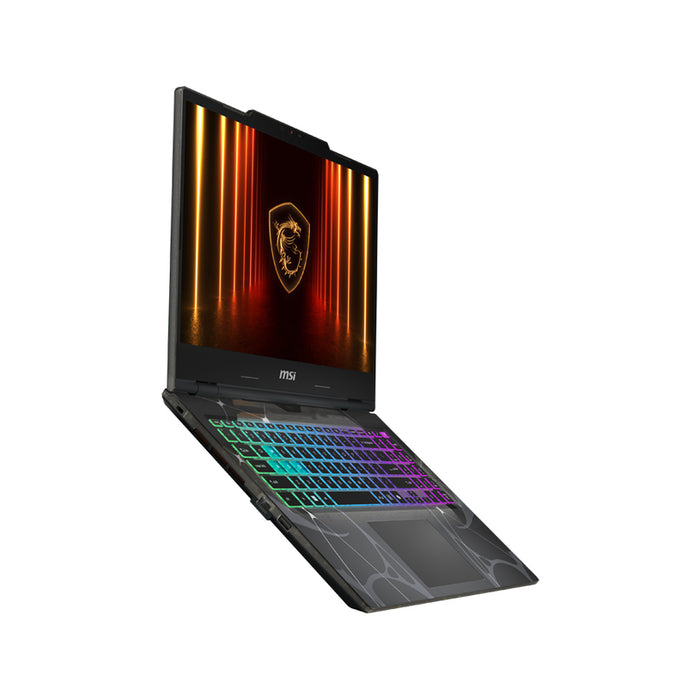Gaming laptop MSI Cyborg 15 B13WEKG-1004XBG 9S7-15Q342-1004 15.6 ", INTEL CORE I7-13620H, RAM 16 GB, SSD 512 GB, NVIDIA GEFORCE RTX5050, 8 GB GDDR7, TRANSLUCENT BLACK