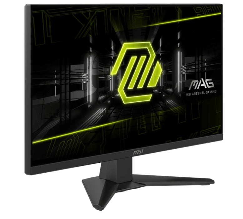 MSI MAG 242F, 23.8", 0.5ms, 200Hz, Rapid IPS, 1920x1080 (FHD), 16:9, AMD FreeSync Premium, 89% DCI-P3, AG, HDR Ready, 300 nits, 1000:1, DCR 100M:1, DP(1.2a), HDMI 2.0b, Tilt, VESA, Black, 3kg