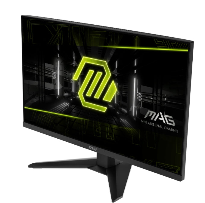 MSI MAG 274F Gaming Monitor, 27", 0.5ms, 200Hz Rapid IPS, 1920x1080, AMD FreeSync Premium, AI Vision, Console Mode, HDR Ready, 300nits AG, 1.07B, 1000:1, 100M:1, DP(1.2a), HDMI(2.0b), Tilt, VESA 100, External Adaptor 12V 3A, Black, 4.2kg