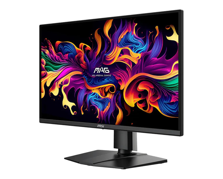 MSI MAG 272QP QD-OLED X24 Gaming Monitor, 26.5", 0.03ms, 240Hz, 2560x1440, G-SYNC, AMD FreeSync Premium, AI Vision, Console Mode, ClearMR 15000, HDR Ready, Type-C(15W PD), DP(1.4a), 2xHDMI(2.1), Pivot, Heigh Adj., VESA 100, Black, 5.7kg