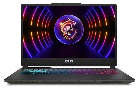 Gaming laptop MSI Cyborg 15 B13WEKG-1004XBG 9S7-15Q342-1004 15.6 ", INTEL CORE I7-13620H, RAM 16 GB, SSD 512 GB, NVIDIA GEFORCE RTX5050, 8 GB GDDR7, TRANSLUCENT BLACK