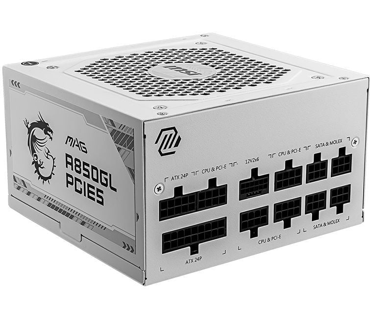 Power supply MSI MAG A850GL PCIE5 WHITE 850 W 80 Plus Gold