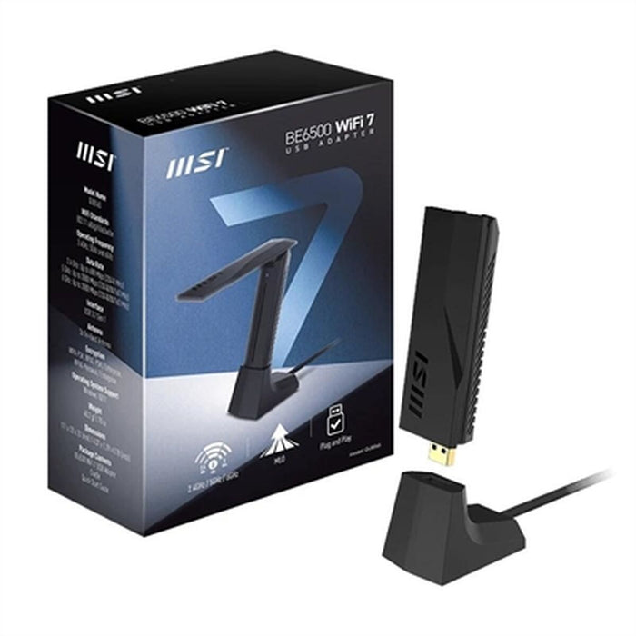 Network Adaptor MSI GUBE65 Black