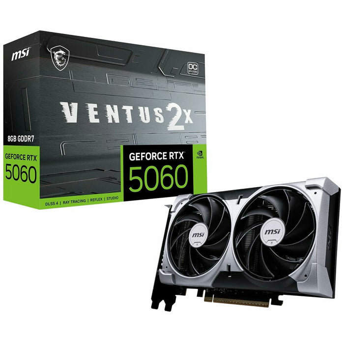 Graphics card MSI 912-V537-002 GEFORCE RTX 5060 8 GB GDDR6X GDDR7