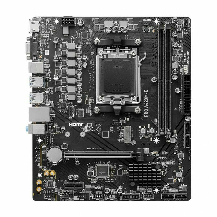 MSI PRO A620M-E AM5 2xDDR5 mATX HDMI VGA USB MB
