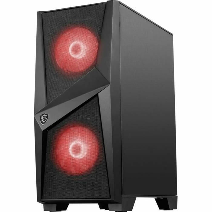 ATX Semi-tower Box MSI MAG FORGE 100M Black Purple