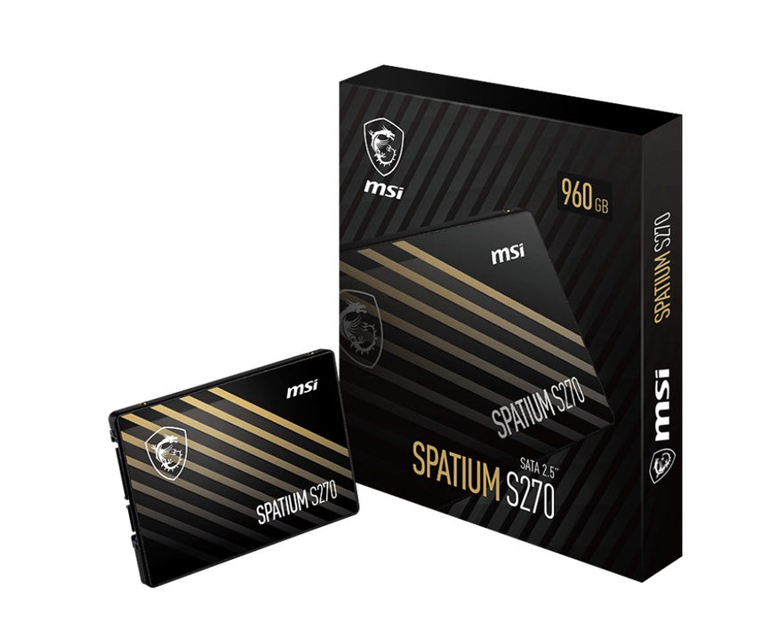 Hard Drive MSI SPATIUM S270 960 GB SSD