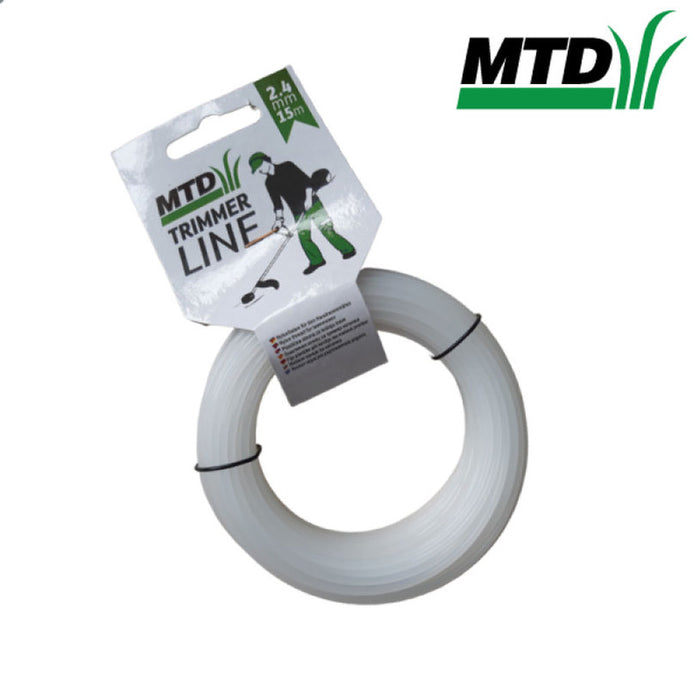 CORD FOR TRIMMER PROFILE CIRCLE MTD 2.4 MM 15 M
