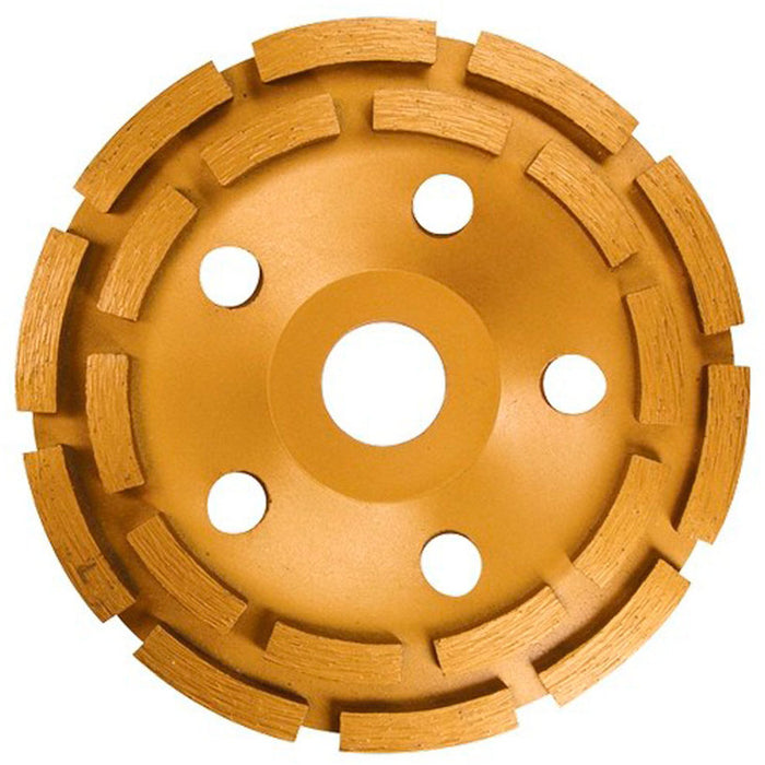 GRINDING DISC DOUBLE ROW DIAMOND MTX 125x22.23