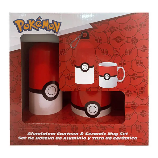 Mug and water bottle Pokemon KiDS Licensing - Breakfast boxes and bidons<<<School supplies<<<Mom and baby<<<InnproXML
