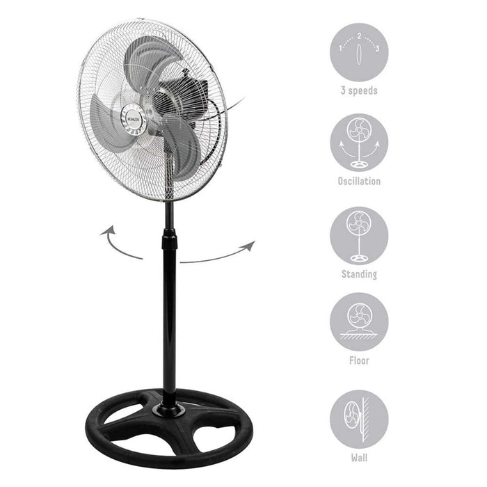STAND FAN 18'' 3 IN 1 70W 8138