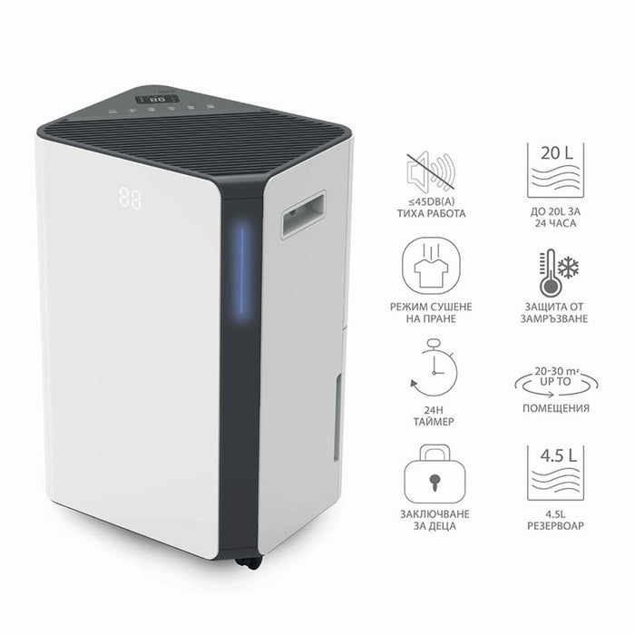 MOISTURE COLLECTION MUHLER 20L/24h LED