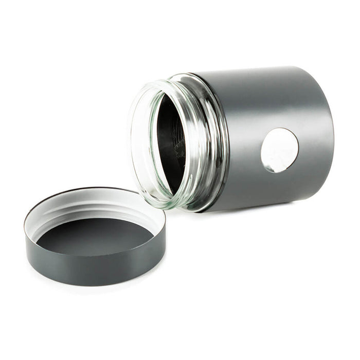GLASS JAR 550 ML GRAPHITE MUHLER