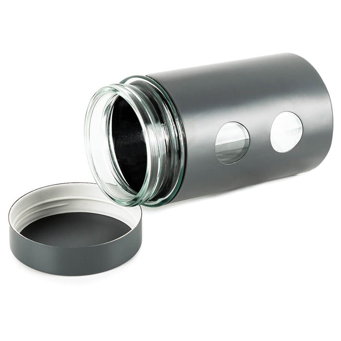 GLASS JAR 1.05 L GRAPHITE MUHLER