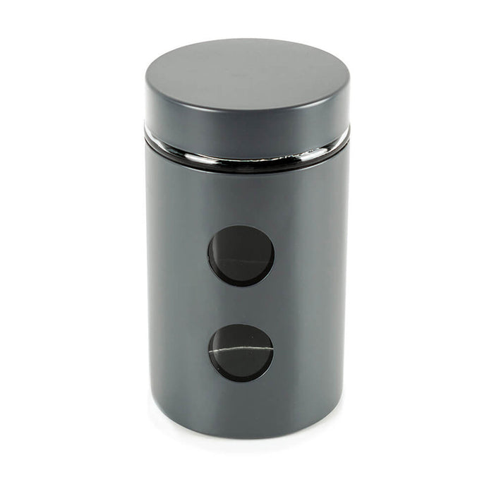 GLASS JAR 1.05 L GRAPHITE MUHLER