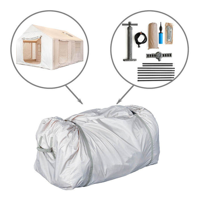 INFLATABLE TENT 330X420X160X 4 SEASON MUHLER 13-86