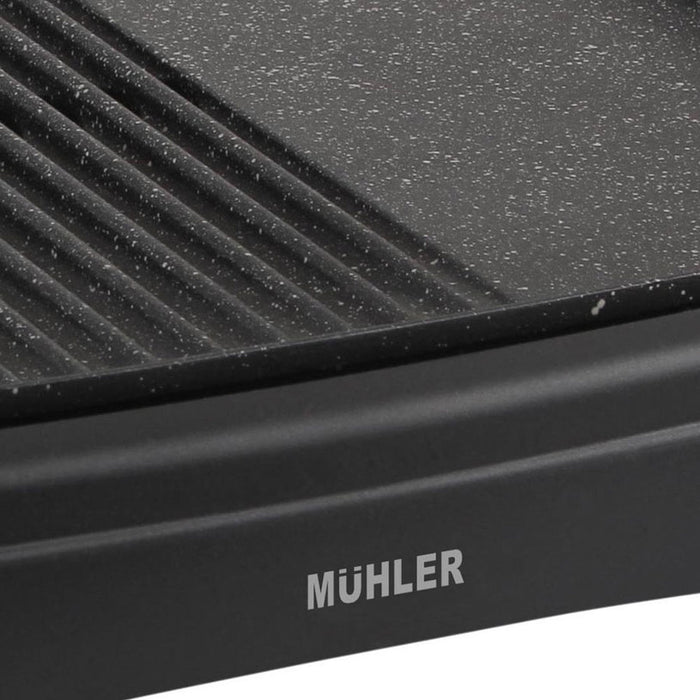 EL. GRILL WITH LID MUHLER MG-4030M 2000 W, BLACK, LID