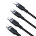 Multi-function USB to USB-C 2x Lightning Micro Joyroom Cable S-A18 - Combo Cables<<<USB cables<<<GSM