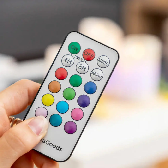 Multicolour Flame-Effect LED Candles with Remote Control Lendles InnovaGoods 3 Units - Декорация и Осветление<<<Дом