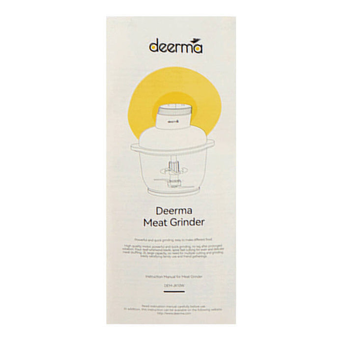 Multifunctional meat chopper 2L Deerma DEM-JR10W - Blenders<<<Small household appliances<<<InnproXML