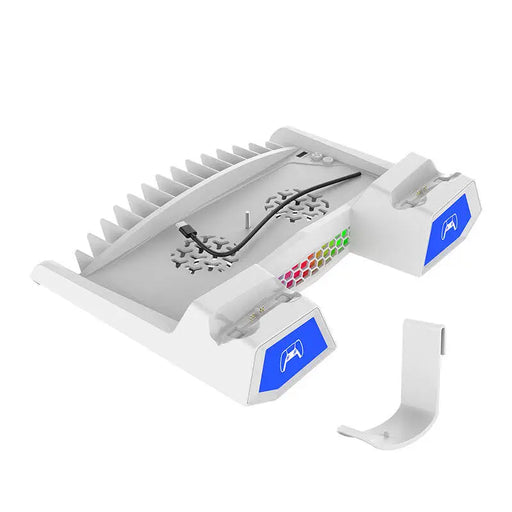 Multifunctional PS5/PS5 Slim console stand iPega PG-P5S023 (white) - Accessories<<<Gamepads and steering