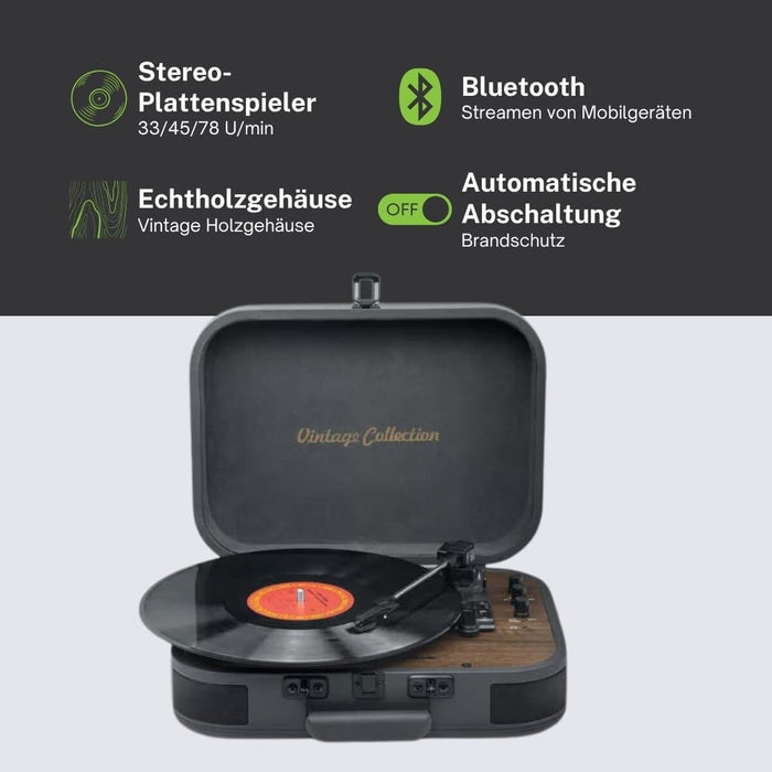 Record Player Muse MT207DGB