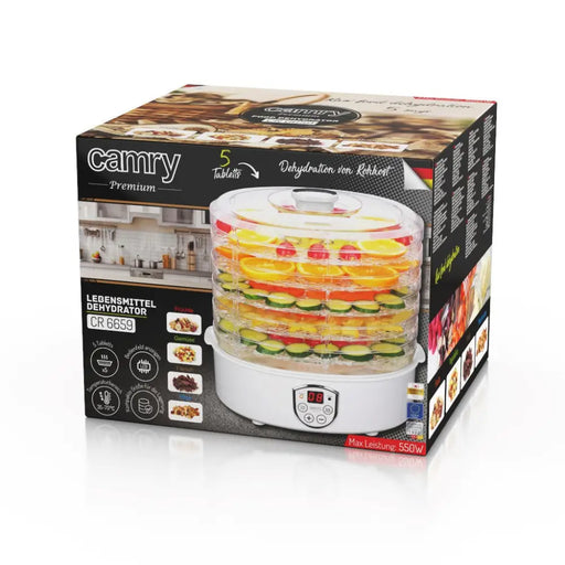 Mushroom and fruit dryer CAMRY CR 6659 - Dryers for mushrooms vegetables and fruitAGD-SUG<<<Home Appliance