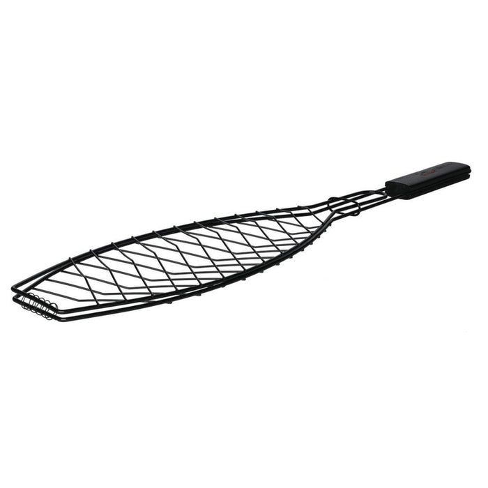 FISH BARBECUE GRILL 14X38CM MUSTANG Black Line