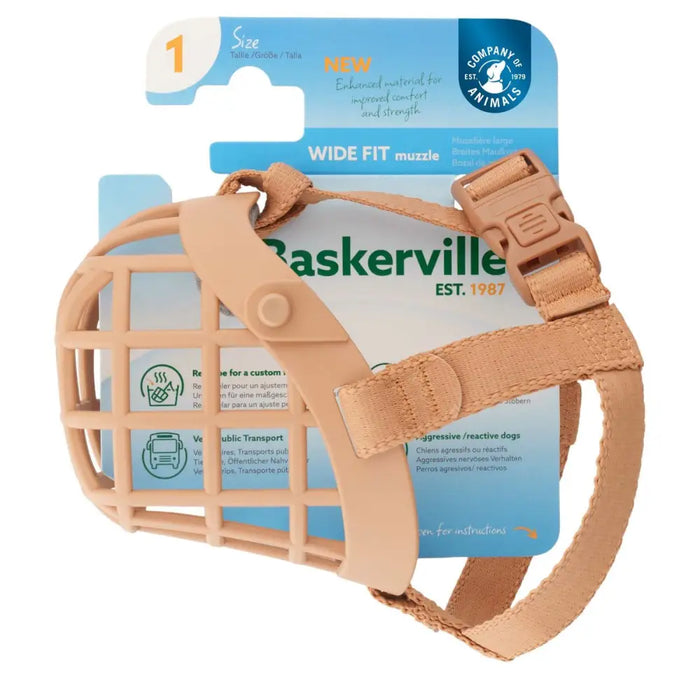 Muzzle Company of Animals Brown Size 1 - Домашни Животни<<<Дом Градина<<<BigBuy&&&Пътуване и разходки<<<Домашни