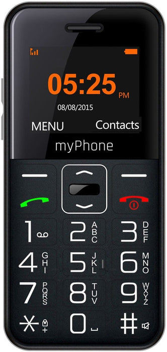Mobile phone myPhone Halo Easy Black