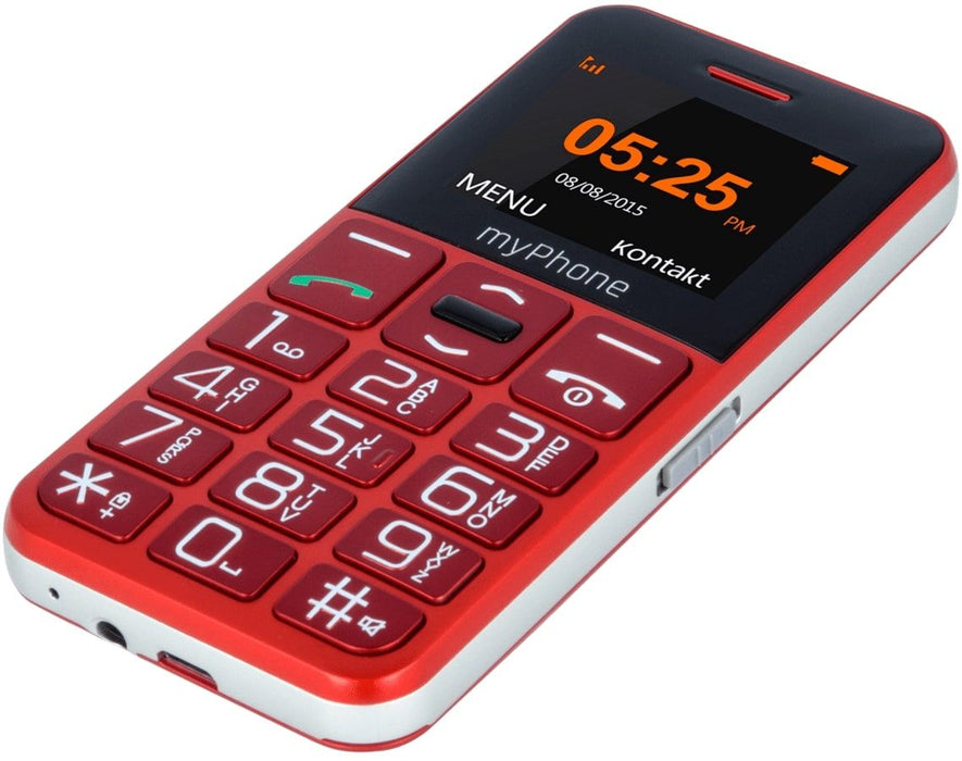 Mobile phone myPhone Halo Easy Red