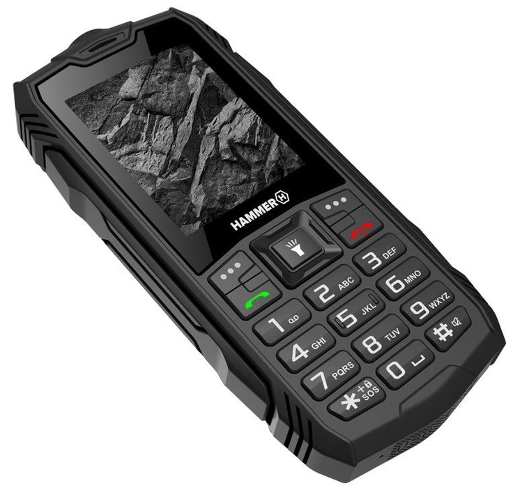 MYPHONE HAMMER ROCK BLACK 2.40 ", REAR CAMERA 0.30 MPx