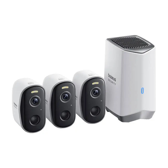 N1 Baseus 2K outdoor camera set of 3 (white) - IP cameras<<<Smart Home<<<InnproXML